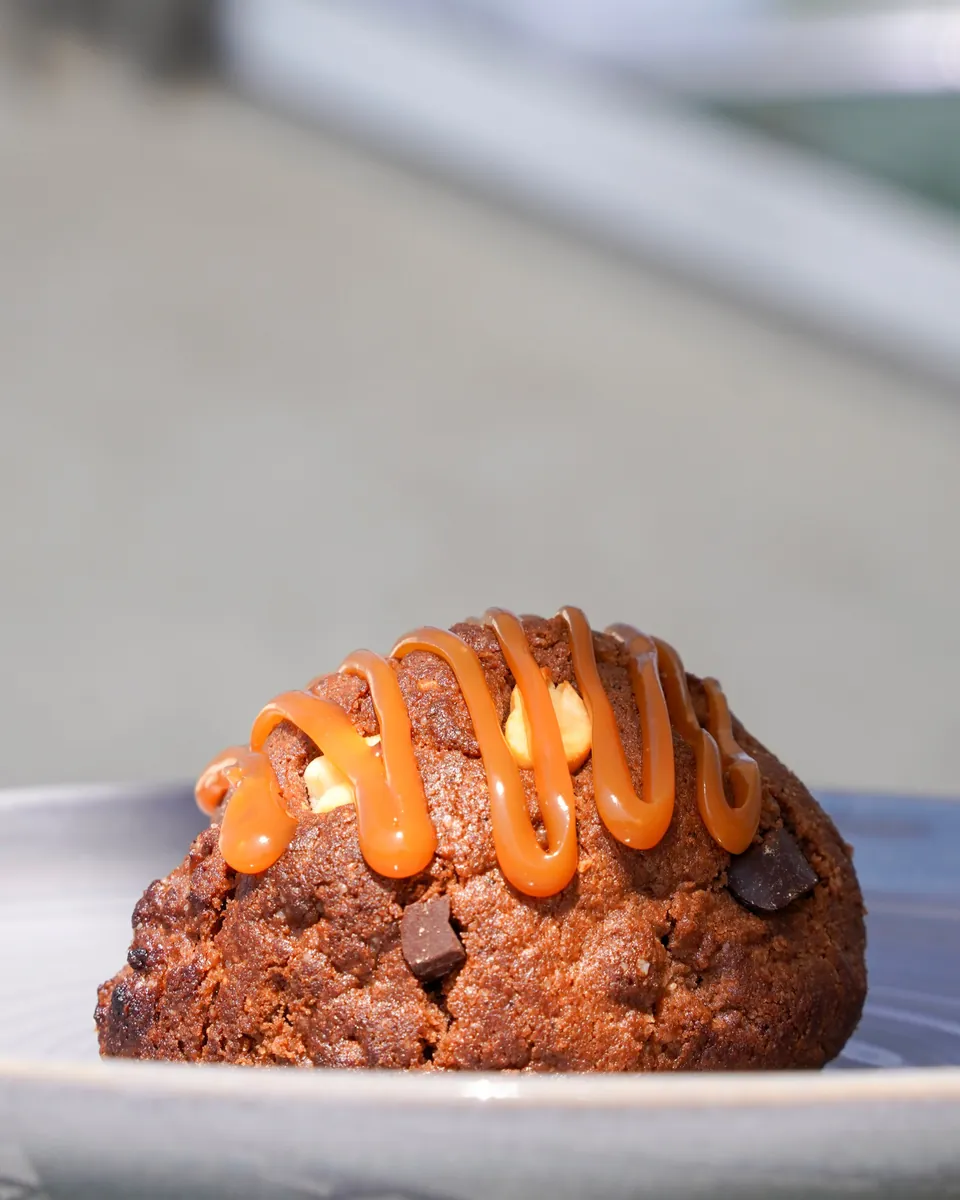Cookie au caramel de profil